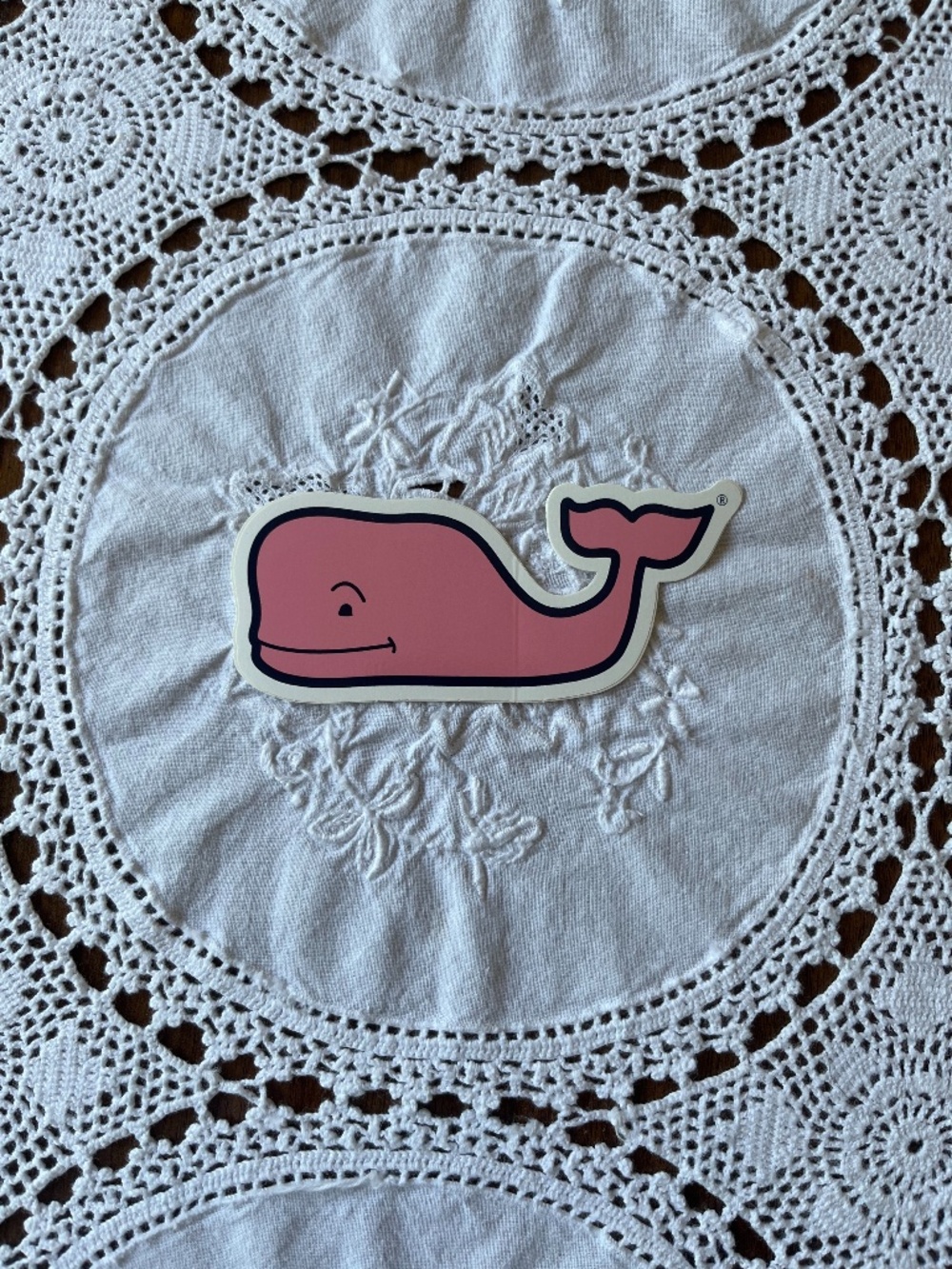 NEW Vineyard Vines whale decal stickers Pink